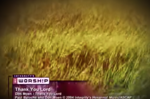 Thank you Lord